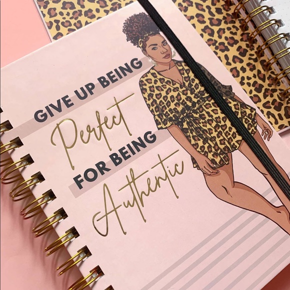 Other - Give Up Being Perfect for Being Authentic Journal Notebook!